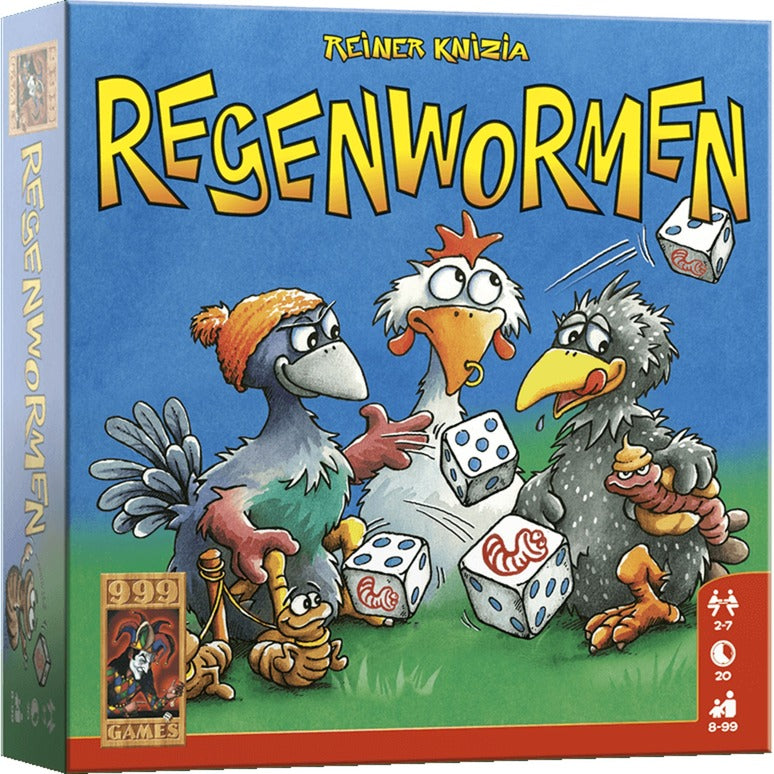 999-games regenwormen - dobbelspel