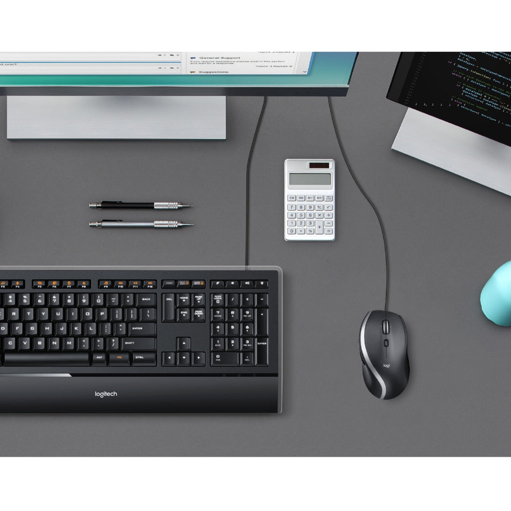 Logitech - Logitech m500s advanced corded mice muis (zwart 400-4000 dpi)