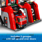 Lego city brandweerkazerne en brandweerauto - 60414
