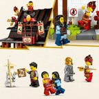 Lego ninjago 71858 15-jarig jubileum: smederij de vier wapens