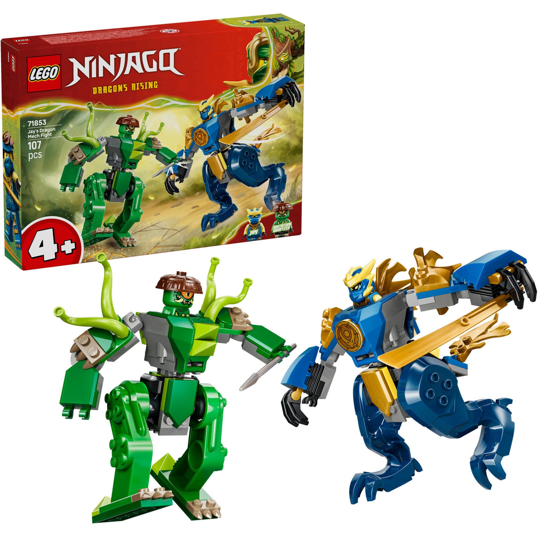 LEGO - ninjago 71853 jay's drakenmechastrijd