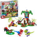 Lego spidey 11200 spidey en gobby's raptorstrijd bij de boomhut