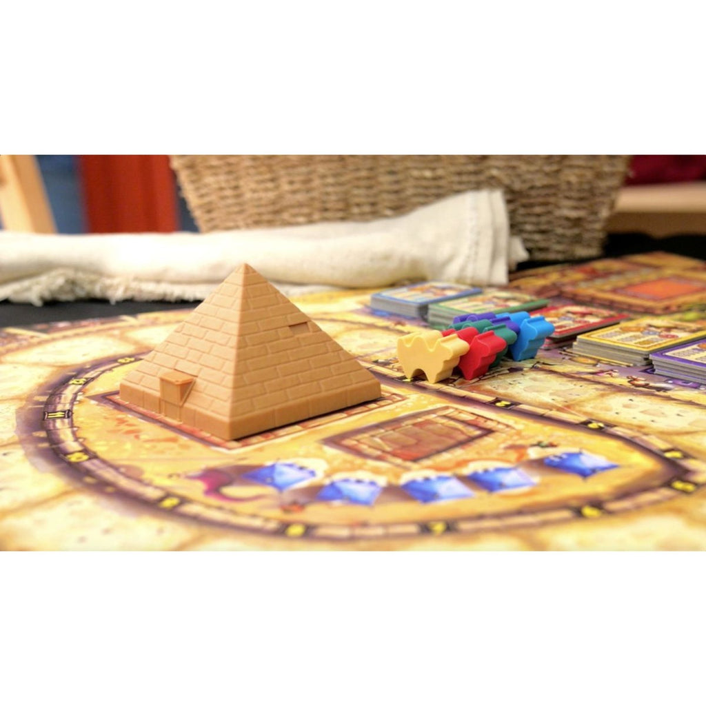 Asmodee eggertspiele camel up - bordspel kamelenrace - nieuwe editie met 3d palmboom