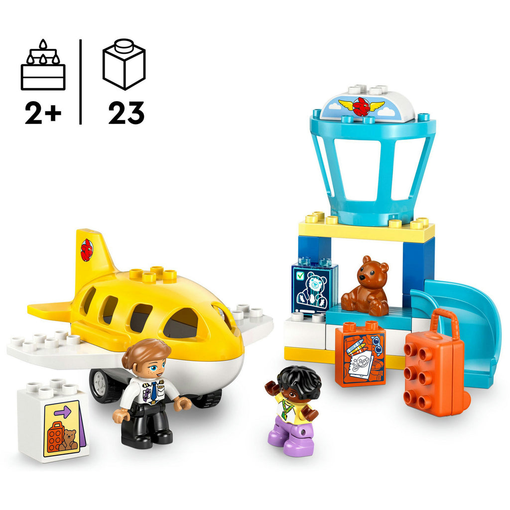 Lego duplo 10443 voor het eerst op het vliegveld