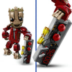 Lego marvel super heroes - groot in ravager jumpsuit constructiespeelgoed (76341)
