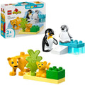 LEGO - duplo town 10442 families van wilde dieren: pinguïns en leeuwen