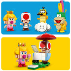Lego super mario 72036 mario kart baby peach en grand prix set