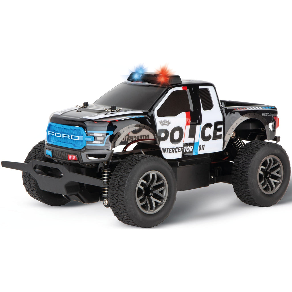 Carrera - rc 24ghz ford f-150 raptor police - 1:18