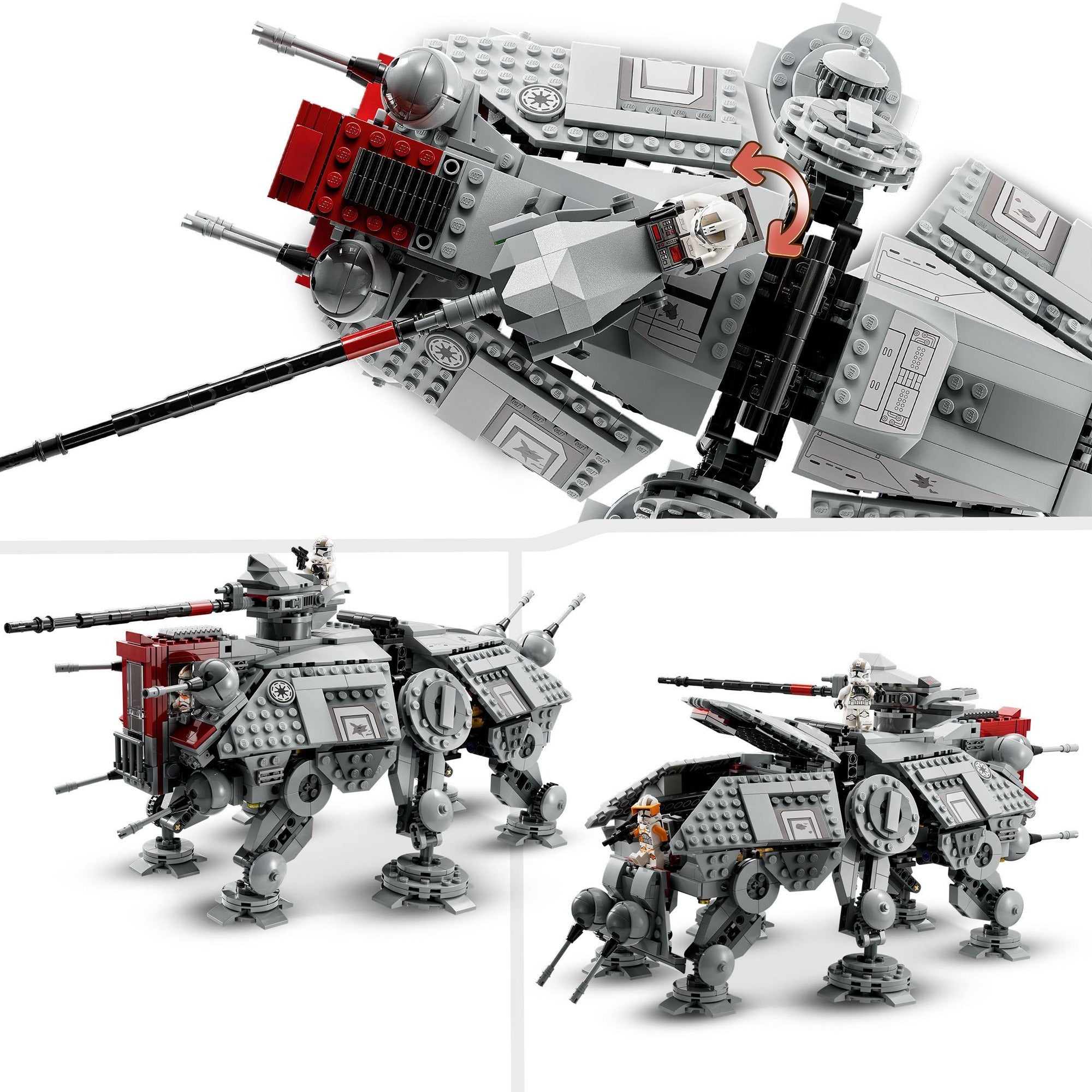Lego star wars 75337 at-te walker