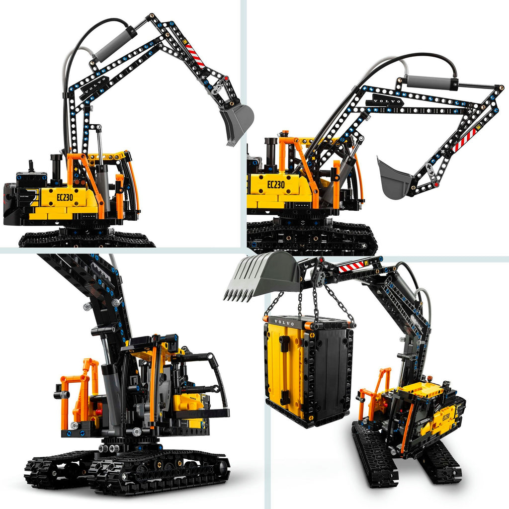 LEGO - technic 42175 volvo fmx truck & ec230 elektrische graafmachine