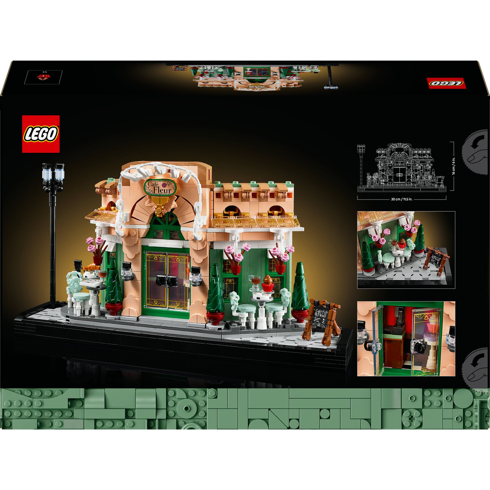 Lego icons - frans café constructiespeelgoed (10362)