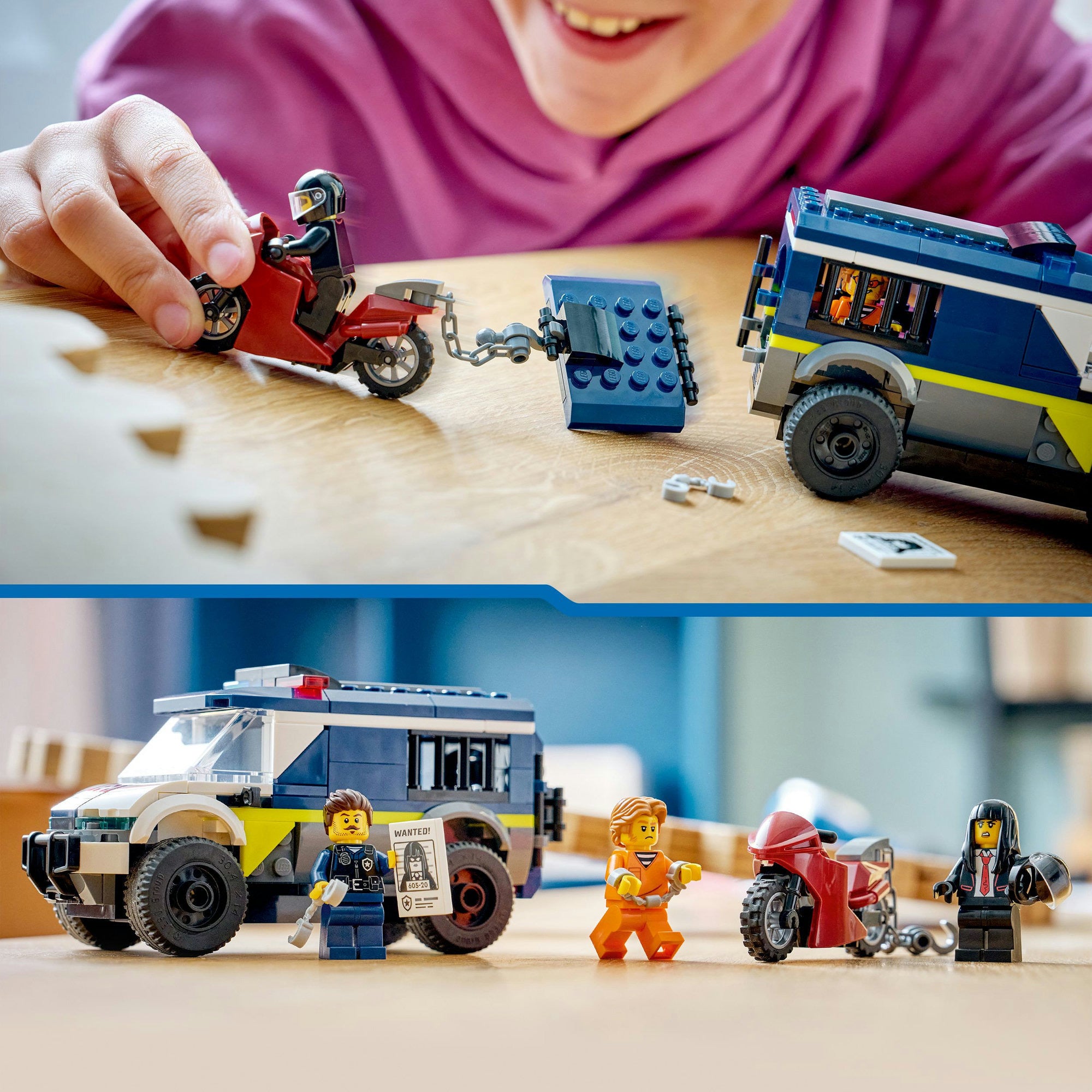 Lego city - politie gevangenentransport constructiespeelgoed (60479)