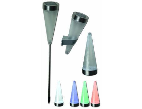 Powerplus 3-in-1 solar tuinlamp flamingo