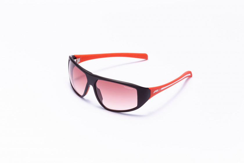 Formula Zonnebril unisex rechthoekig cat.4 zwart