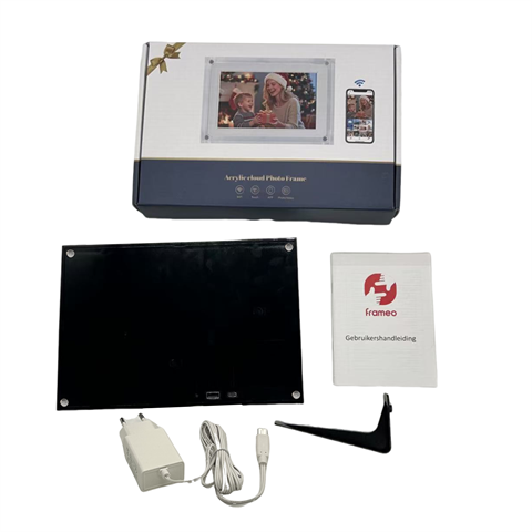 Benel - Benel Frameo digitale fotolijst wt-101b acryl zwart 10.1 inch