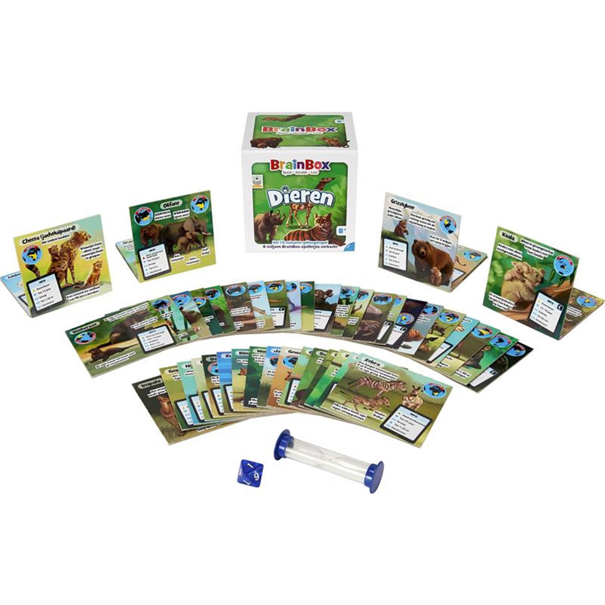 Brainbox dieren - geheugenspel
