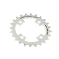Plateau Gebhardt 22 dents 4 trous argent Shimano 64mm