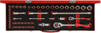 Gedore red | r46004049 | dopsleutelset | 1 4” + 1 2* | 49-delig - r46004049