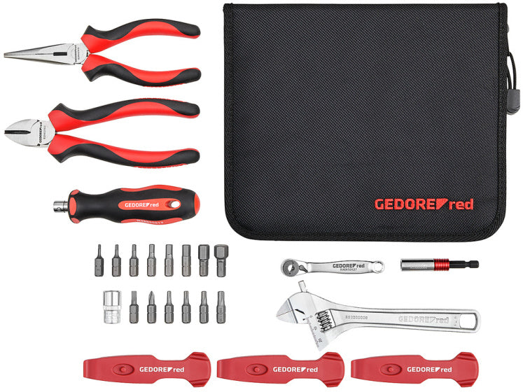 Gedore r21702025 | fietsgereedschapset | tbv werkplaats | 25-dlg 3300195
