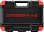 Gedore red r68003075 75-delige schroefgereedschapset tx 1 4”+ 1 2” 3301575 r68003075