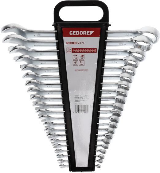 Gedore ringsteeksleutelset | sw 6-32 mm | 21-dlg - 3300991