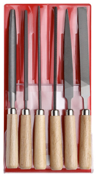 Gedore red | r93000006 | sleutelvijlenset 6-delig. - r93000006