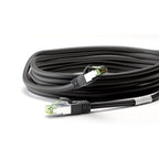 Goobay patchkabel cat.8.1 s ftp (zwart, 0,5 meter)