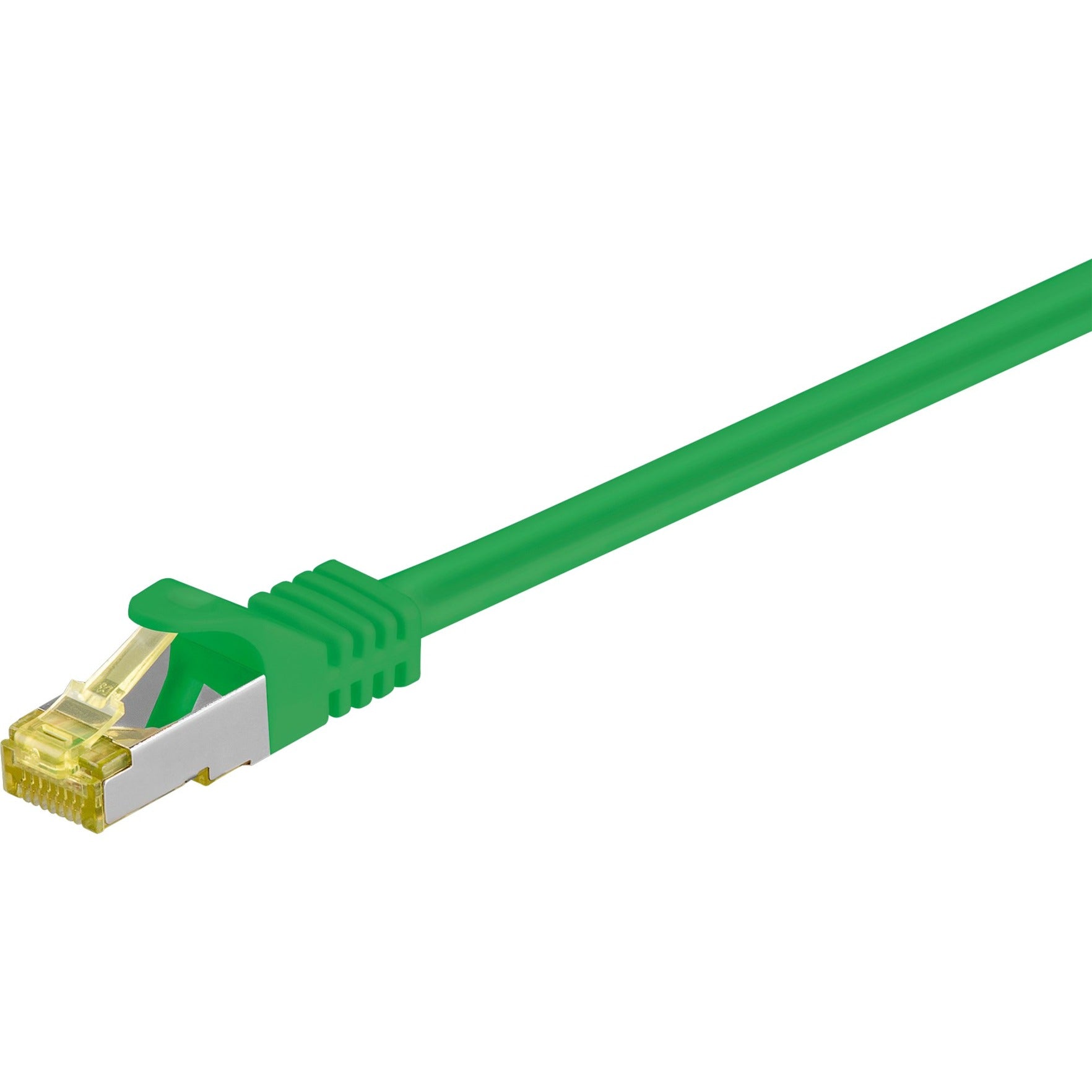 Goobay patchkabel rj-45 cat.6a s ftp (pimf), met cat.7 (groen, 0,25 meter)