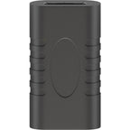 Goobay usb-c > usb-c adapter (zwart)