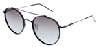 H.i.s Zonnebril unisex 84108 cat. 3 metaal zwart bruin grijs
