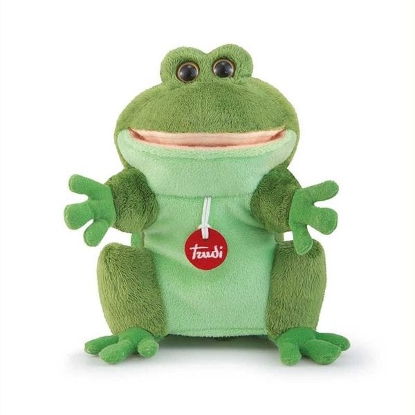 Trudi puppet frog: 19x23x15 cm (s-29804)