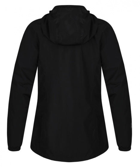 Hannah Outdoorjas Dries dames polyester PU zwart mt 40
