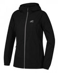 Hannah Outdoorjas Dries dames polyester PU zwart mt 40