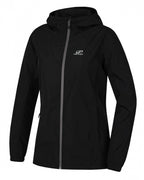 Hannah Outdoorjas Dries dames polyester PU zwart mt 40