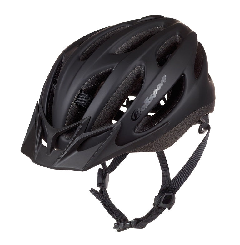 Polisport - helm sport flow mat zwart l (55-57cm)