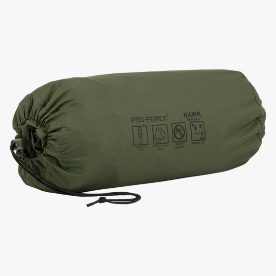 Highlander Hawk Bivislaapzak 250 cm Polyester Olijfgroen