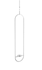 Höfats Spin 120 sfeerlantaarn hangend 150 cm RVS zilver