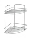 Metaltex onda hoekrek 22x22x35cm 2 laags