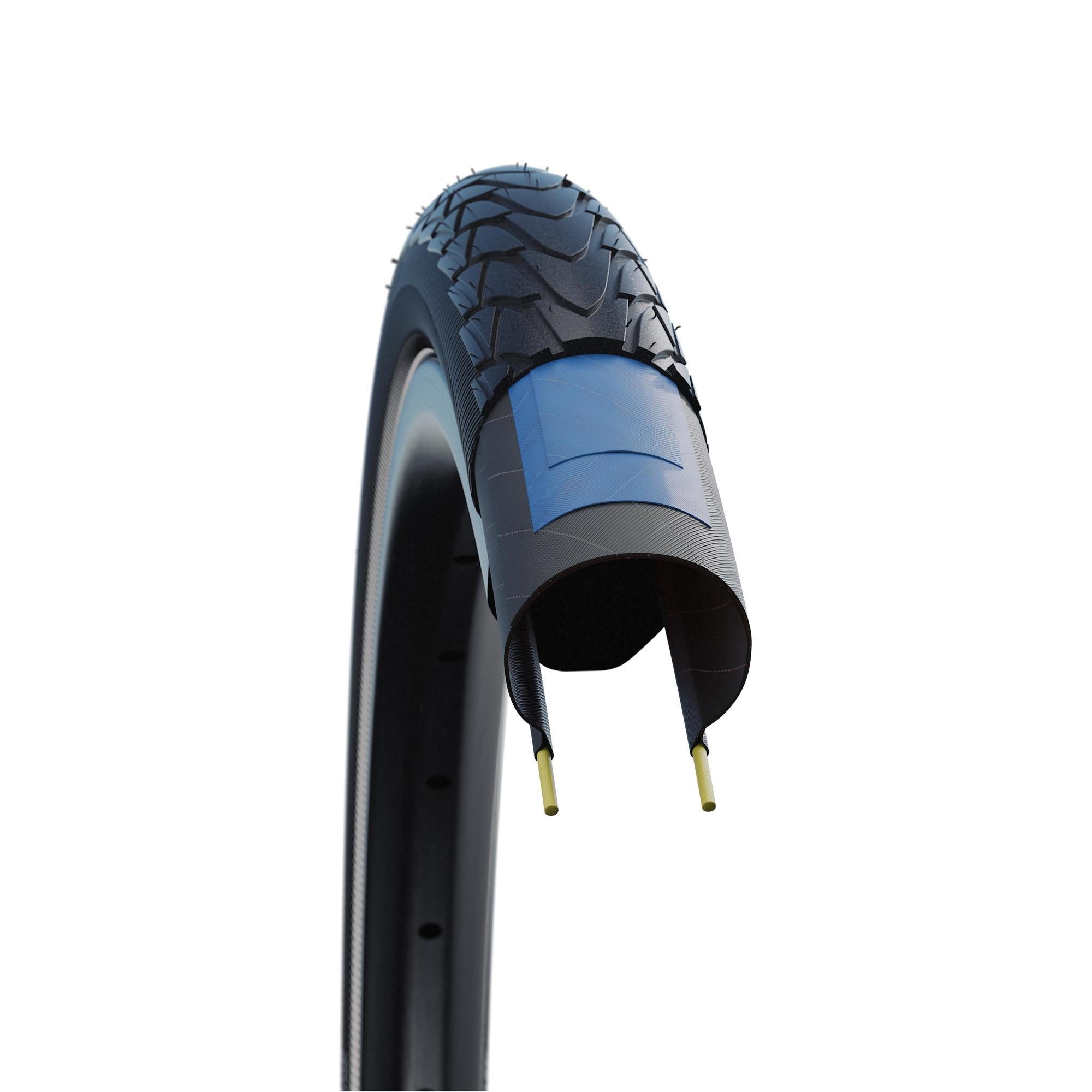 Schwalbe Benelux B.V. - Benelux B.V. bub. 40-559 / 26x1.50 hs 429 marathon racer raceguard green b/b-sk+rt - 11100293.01