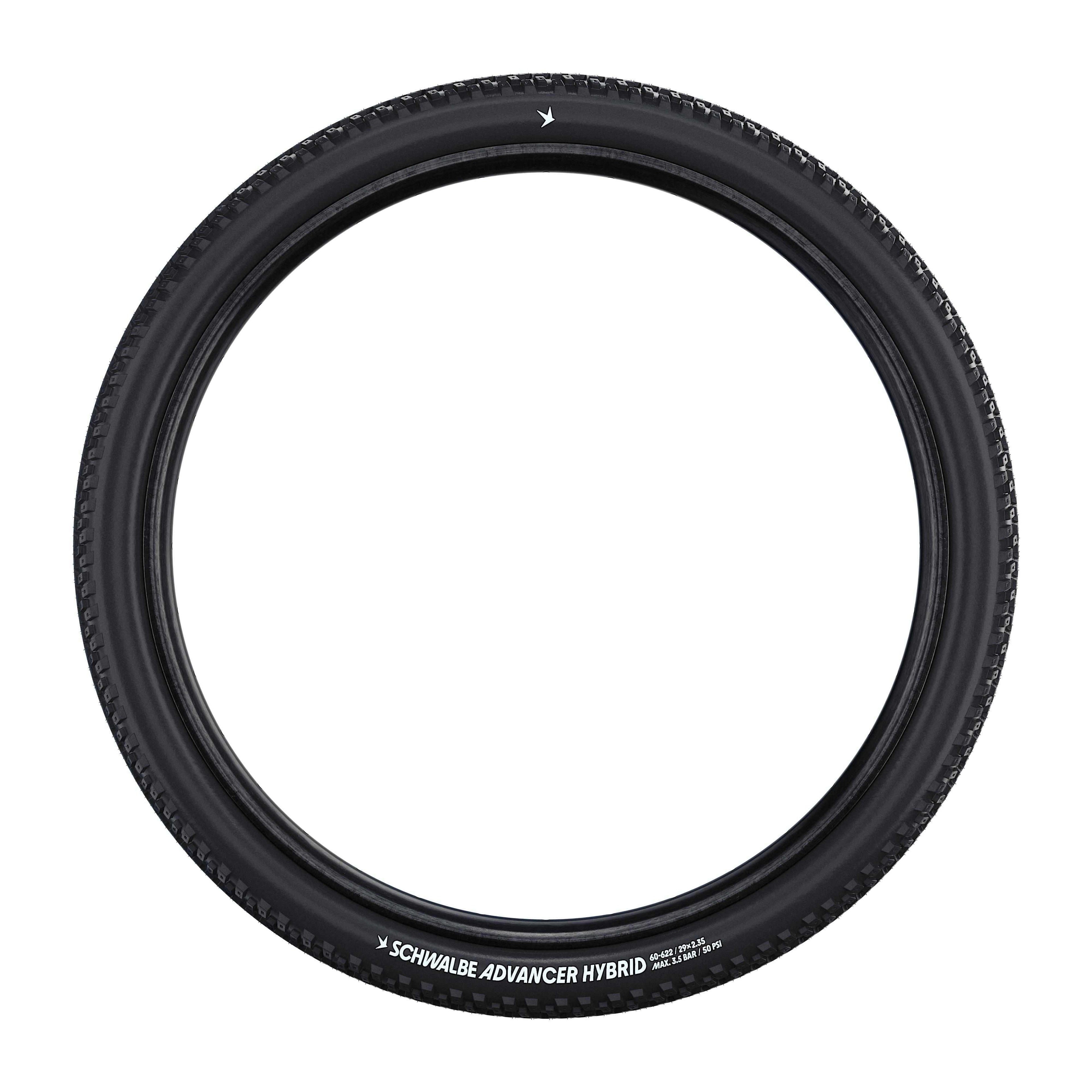 Schwalbe Benelux B.V. - Benelux B.V. bub. 54-622 / 29 x 2.10 advancer hybrid punctureguard b/b-sk+rt hs 636 green - 11159585.01