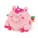 Noxxiez handwarmer knuffelkussen eenhoorn