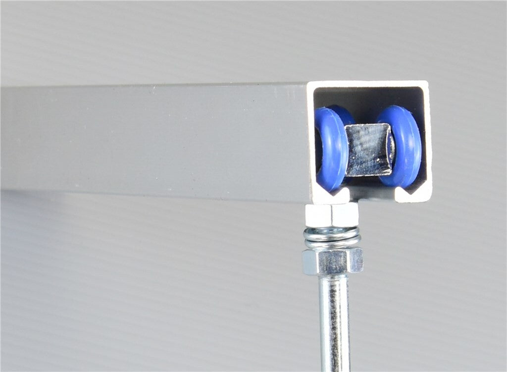 Icetoolz ophanghaak met rollers 65x100x380mm, p679
