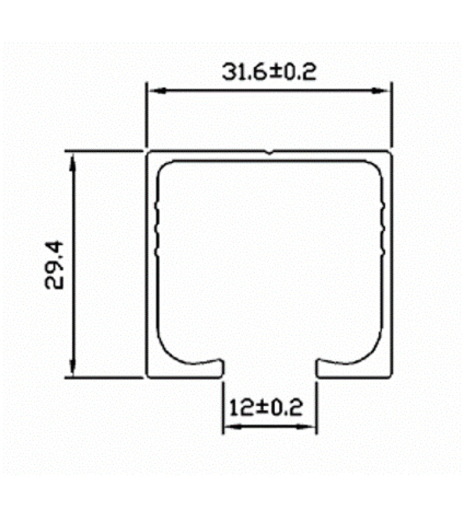 Icetoolz ophanghaak met rollers 65x100x380mm, p679