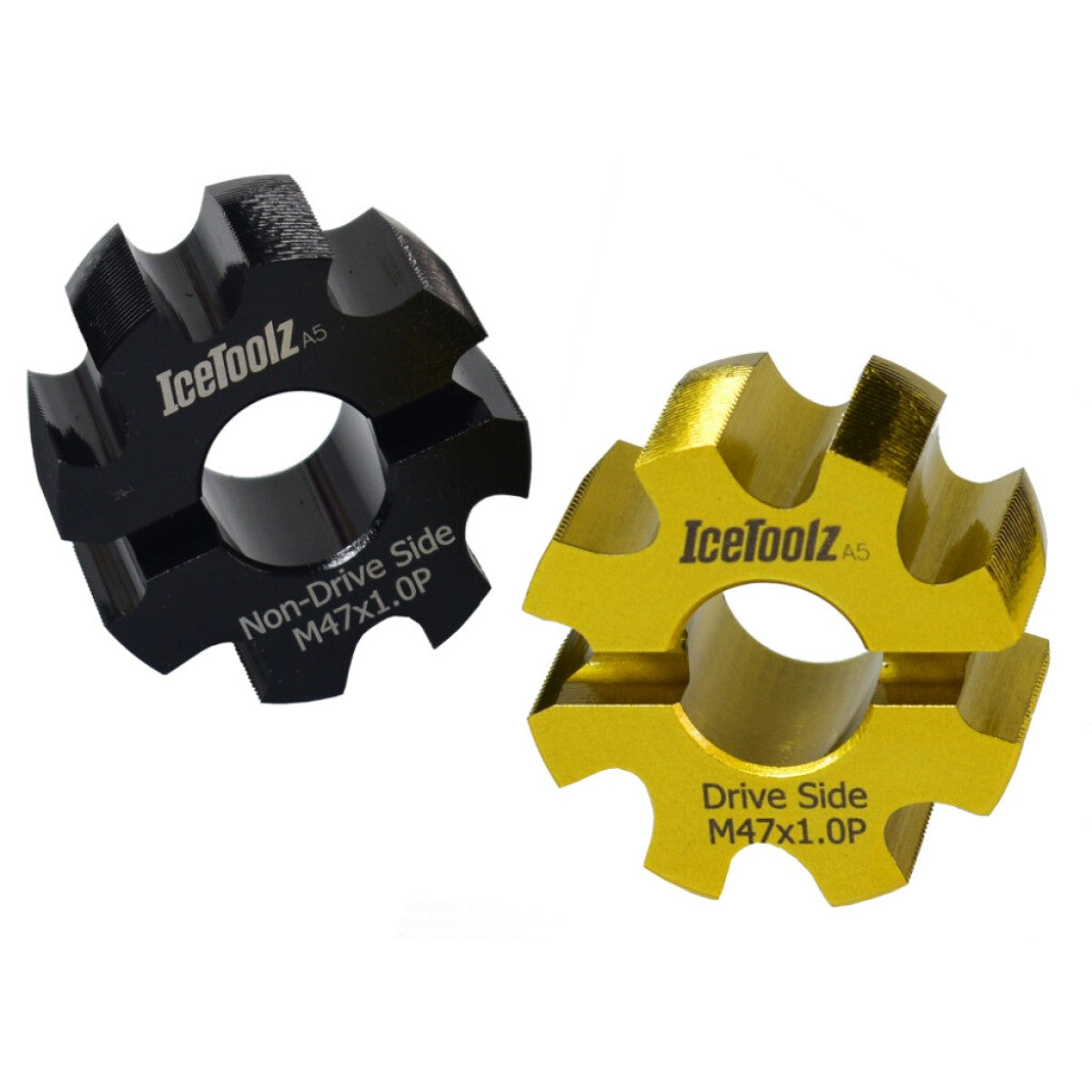 IceToolz - trapasgereedschap tap set t47 Buitenband m47 x 1.0 e173d