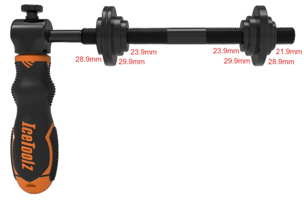 IceToolz - trapaslagerpers bb30-bb86-bb92-bb386 11r4