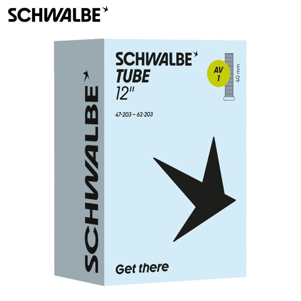 Schwalbe - binnenband av1 12" 47/62-203 av 40mm