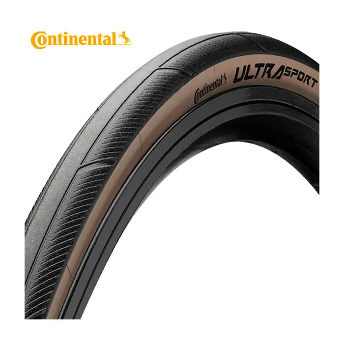 Continental - vouwband ultra sport iii 28-622 zwart/bruin