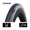 Pneu Schwalbe 28-1.25 (32-622) Pro One Evo noir-tr.skin pliable