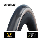 Pneu Schwalbe 28-1.25 (32-622) Pro One Evo noir-tr.skin pliable