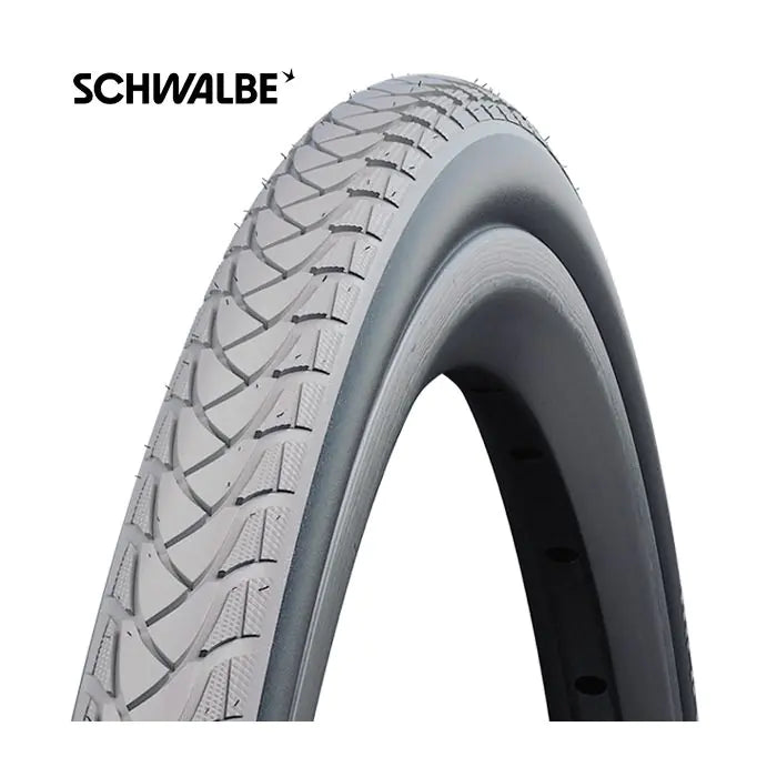 SCHWALBE - SCHWALBE buitenband marathon plus perf s-guard 37-540 grijs/zwart